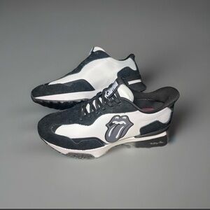 MARK NASON Slip-ins x Rolling Stones Neo Jogger RS Lick, Mens 9.5 BKW Blk/White